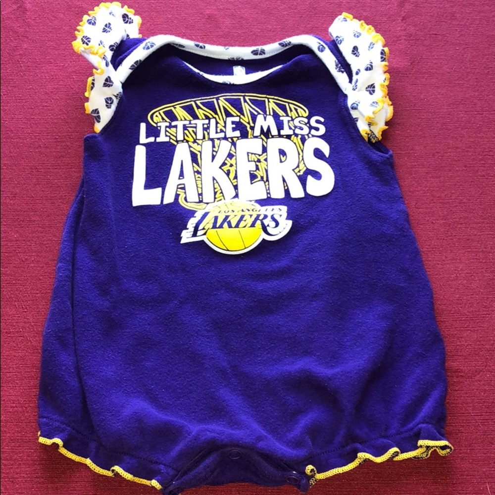 Little Miss Lakers Romper